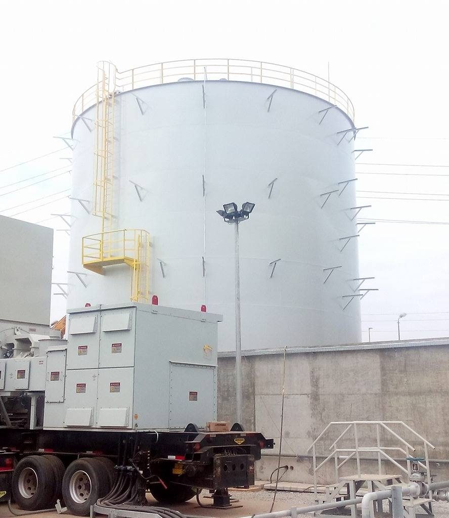 Finishing final painting and hand over to EETD of Raw Diesel tank